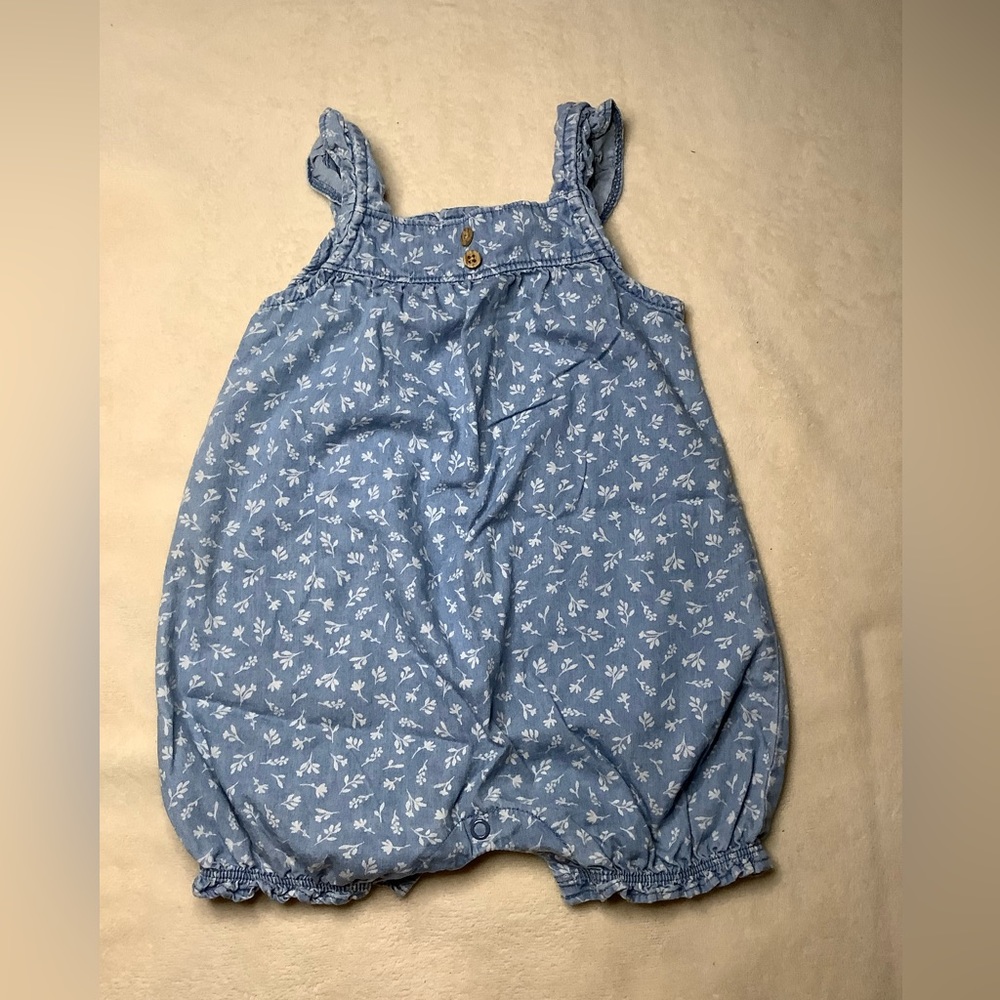 Carters 12 Month Short Overalls Shortalls 12M